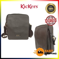 KICKERS ORIGINAL KULIT LEATHER BAG SLING BAG BEG LELAKI BEG PEREMPUAN POUCH BAG MEN WOMEN BRANDED