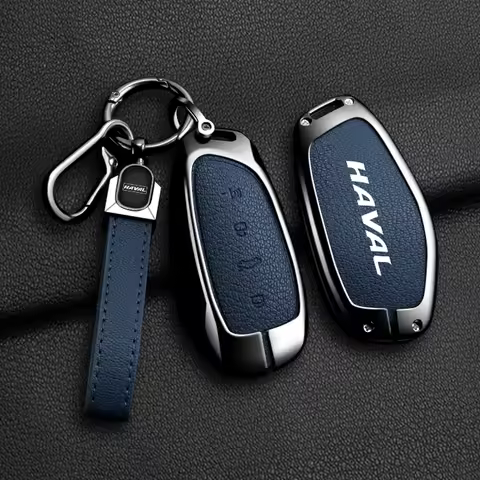 Alloy Car Key Case Cover Shell For HAVAL Hover XY H6 Dargo M6 H9 H6S F7 F7X Jolion X DOG H2 H3 H5 H7