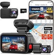 REDTIGER VC70 4K+2.5K Dash Cam Front and Rear, STARVIS 2 IMX678 x Wondrix™ Dual HDR Blacklight Night