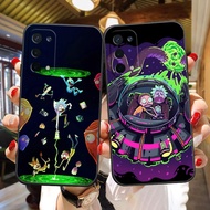 Anime Ricks And Pic Soft Black Silicon TPU Cell Phone Case For OPPO R17 R15 R11 R9 R7 K1 F11 F9 F7 F5 A9 A7 A79 A75 A73 Realme RENO 3 2 6.4 U1 M B S X Z Pro Plus Youth 5G