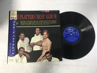 The Platters Best Album - JAPAN VINYL LP ขนาด 12 นิ้ว