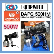 DAEWOO DAPG-500HM SPRAY GUNk  WITH STAINLESS STEEL TANK 500W 800ML (CORDED) HEAVY DUTY DAPG500 DAPG5