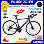 [MFB]J700C JAVA Veloce-D Disc Brake Road Bike 18 Speed + FREE GIFT