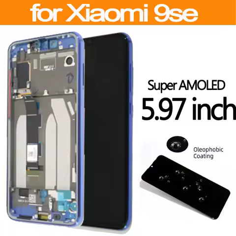Original 5.97" AMOLED For Xiaomi Mi 9 SE LCD Display Touch Screen Digitizer Mi9 SE Mi 9SE M1903F2G L
