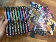 (in đầu+post) Combo 9q truyện tranh Mashle bản in đầu đủ quà+poster