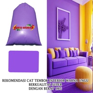 Cat Tembok Warna Ungu Purple / Cat Tembok 5Kg Murah / Cat Tembok 1Kg / Cat Tembok 25Kg Ember Besar /