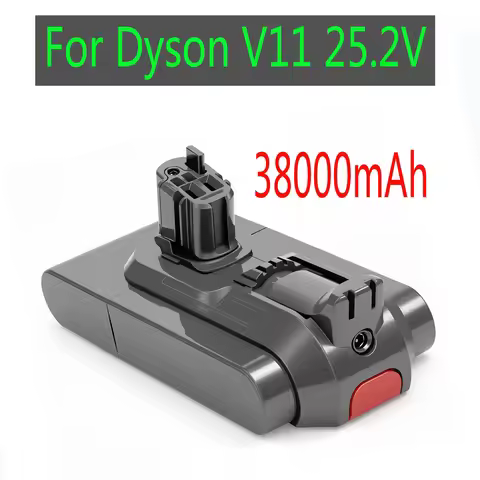 38000mAh Battery 25.2V for Dyson V15 Vacuum Cleaner Compatible Models SV22 SV28 SV29 Rechargeable fo