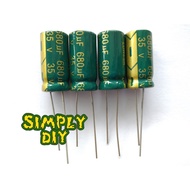 1pcs 35V 330uF 470uF 680uF Aluminum Electrolytic Capacitor
