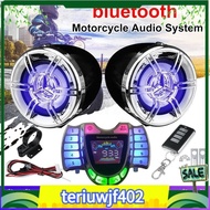 【●TI●】Motorcycle Stereo Speakers Wireless Bluetooth MP3 Player Waterproof FM Audio for Motor Scooter Bike ATV UTV