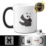 We Bare Bears Magic Mug or White Mug Panda Phone Design