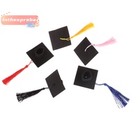 [lnthesprebaS] 1Pc Graduation Hat Mini Doctoral Cap Costume Graduation Cap with sels new