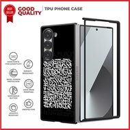 Case Casing Samsung Z Flip 6 5 4 3, Z Fold 6 5 4 3 5G Calligraphy Art AH0121 Custom N2