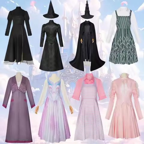 Magical Wicked Witch cosplay costume for Halloween, female wizard Evba cosplay stage performance cos