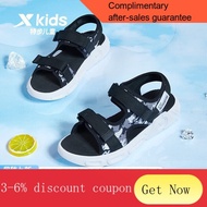 YQ50 Xtep（XTEP）Children's Shoes Boys Summer Open Toed Breathable Sports Beach Shoes