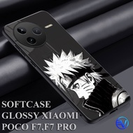 [ GT31 NARUTO ] Softcase Xiaomi POCO F7& F7 PRO Case Glitter Mirror Sublime Silicone Xiaomi