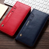 Genuine Genuine Leather Samsung S24 S23 S22 S21 S20 Ultra Phone Case S20FE S21FE S23FE Flip Card Wallet Type Protective Case