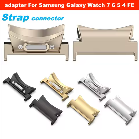 Button strap connector For Samsung Galaxy Watch 7 6 5 4 FE Strap watchband Adapter For Galaxy Watch7