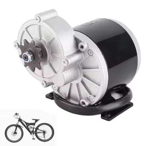 MY1016Z3 24V 350W Gear Reduction Electric Motor Brush DC Motors Reductor for E‑bike Scooter