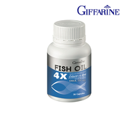 น้ำมันปลา 4 เอ็ก ซ์ Fish oil 4X 1000มก./30เม็ด Fishoil ฟิชออยล์ อาหารเสริม vitamin E วิตามิน อี กรดไขมัน โอเมก้า 3 ดีเอชเอ DHA อีพีเอ EPA  ของแท้ ของใหม่