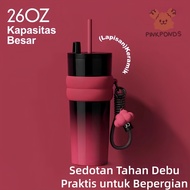 TERMOS 26oz Stainless Steel Coffee Mug Cup with Ceramic Inner Layer Vacuum Thermos Tumbler