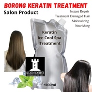 Borong Salon Hair Keratin Treatment 1000ml Keratin Ice Cool Spa Treatment