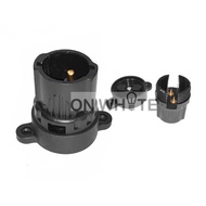 Wedged Holder B22 - Temporary Lamp Bulb Holder BC 2 Pin / 2Pin Black