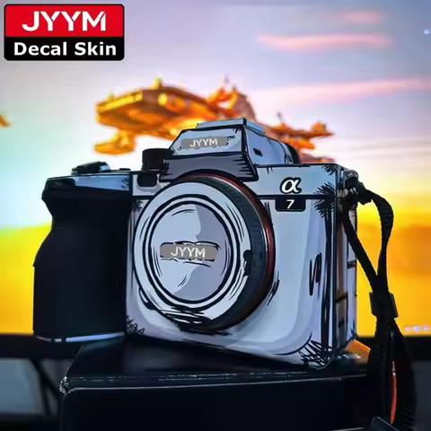 2D Sticker For Sony A7M4 A7M5 A7M3 A7R3 A7M2 A7R2 A7R5 A7R4 A7S3 A7R6 A1ii Decal Skin Vinyl Wrap Fil