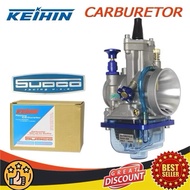 KEIHIN SUDCO RACING CARBURATOR PWK 24MM 26MM 28MM 30MM 32MM 34MM CARB RACING SERBU POWER JET CARD CA