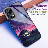 HP [H20] Oppo A95 4G 5G Glass Softcase - Casing Oppo OPPO A95 4G 5Ghp - Case OPPO A95 4G 5Ghp