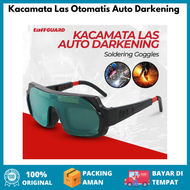 Kacamata Las Otomatis Auto Darkening Soldering Googles / Kacamata Las Listrik Dark Automatic Anti Ra