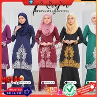 💎SNN S-3XL KEBAYA SULAM MAYA  KEBAYA BYREEFA  King Prada Cotton BAJU KURUNG SULAM JAHIT BAJU KEBAYA 