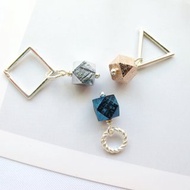 天鐵 925純銀【三色多魔方】維德曼交角 啟動加強水晶 禮物