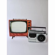 FOMEX TV MODEL, OLD DECORATIVE CASSET