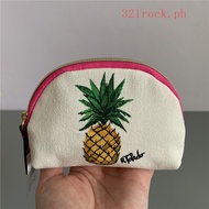 Recommended By Banniang~Estee Lauder White Pineapple Mini Cosmetic Bag Small Canvas Lipstick