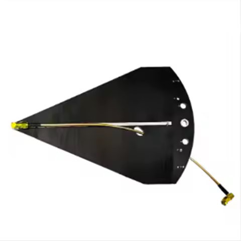 SL10 50MHz-6GHz Log-Periodic Antenna Directional Antenna High Gain 7dB SMA Interface for Spectrum An