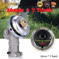 (26MM X 7T) HEAVY DUTY Brush Cutter Gear Case 26mm+7teeth Kepala Gear Mesin Rumput TL33 TU33 TB33 BG