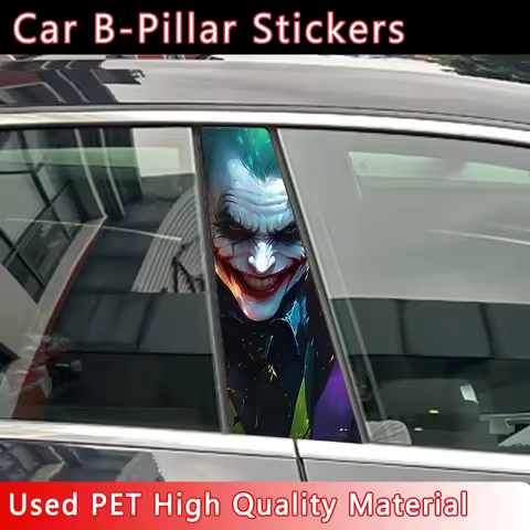 Graffiti So Serious Cool Car B-pillar Stickers Waterproof for BMW E46 E90 E91 E60 E39 E36 E87 E92 E3