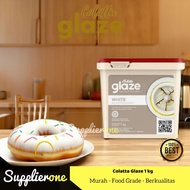 Colatta Glaze White / Selai Vanilla 1kg / Colatta Dip Glaze / Selai Roti / Topping Selai Colatta Gl