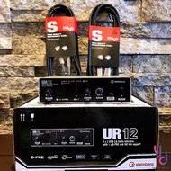 [Only 3 Left] Free Wires YAMAHA Steinberg UR12 Recording Interface Comes With Cubase UR22