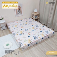 UK 140X200 HEIGHT 15 CM MONALISA FOAM/ MATTRESS COVER MONALISA ZIPPER BEDSHEET/