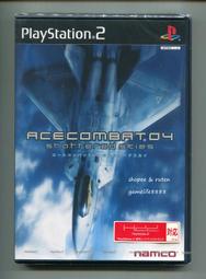 【收藏趣】PS2『空戰奇兵4 破碎的天空 Ace Combat 04』日版初回版 HDD對應紅色貼紙 首發初版 全新