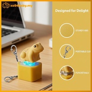 xo94bsby Fidget Frog Keycap Finger Gadget Rechargeable Silent Press Stress Relief Toy for Adults Stu