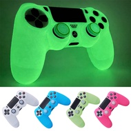 Glowing in Dark Soft Silicone Controle Case For Ps4 Controller Games Accessories Gamepad Joystick Case Cover for Playstation 4