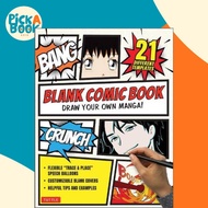 Blank Comic Book : Draw Your Own Manga! Sketchbook Journal Notebook (With 21 Di by Tuttle Studio (US