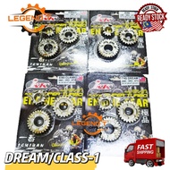 IKK RACING GEAR SET EX5 HP / EX5 DREAM GEAR 2,3 4 (22T/23) GEAR SET IKK TURBO RACING CLASS 1 W100 (L
