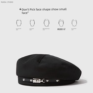 cap cap men Spring Summer Eavesless Retro Beret Cloud Female Beret