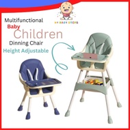 Ready Stock Baby MultiFunction 5 Types Foldable Dining High Chair Baby Dining Chair Baby High Chair 