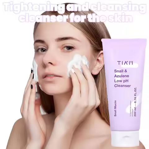 Korean Facial Cleanser Face Wash Foam skincare Moisturizing Skin Brightening Rejuvenation Face Clean