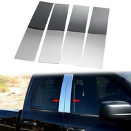 4Pcs Pillar Posts for Ford F150 04-14 (SUPER CREW CAB) Chrome Door Trim