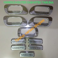 Door Handle Cover+Outer Bowl Car Daihatsu Taruna crome chrome Paste oxxy